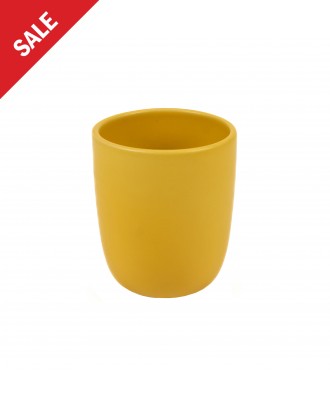 Ceasca ceramica pentru cappuccino, 9 cm, Mira Yellow - VILLACER